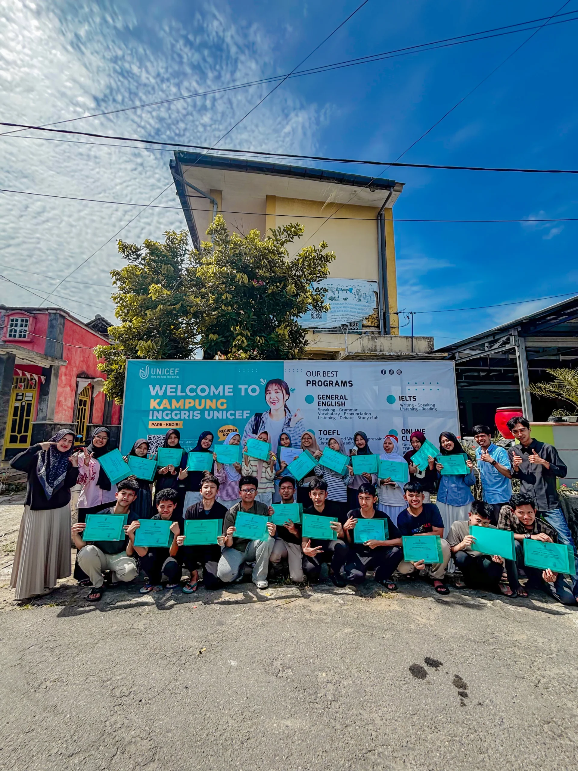 Kegiatan Outdoor Kampung Inggris Pare